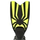 Ласты для дайвинга и снорклинга с открытой пяткой SP-Sport размер L-XL (43-46) Black-Yellow - изображение 5