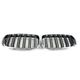 Ноздри M-Look (Черный Глянец с Хромированной Окантовкой) для BMW X6 E71 2008–2014 гг - изображение 3