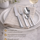 Столовые приборы SMEG Dinner Cutlery набор 4 предмета нержавеющая сталь, набор - изображение 3