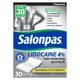 Пластыри от боли Salonpas Lidocaine 4% набор 30 шт Япония (10×14 см) Салонпас с лидокаином Hisamitsu - изображение 5