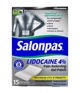 Salonpas Lidocaine 4% обезболивающий пластырь Салонпас с лидокаином Япония 15 шт (10х14см) Пластыри от боли - изображение 2
