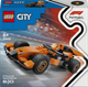Конструктор LEGO City F1 Водій і болід McLaren 86 елементів (60442) - зображення 1