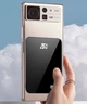 Внешний магнитный Power Bank для iPhone F21 10000 mAh 20W беспроводной аккумулятор для iPhone 12 13 14 15 16 17 Pro Max быстрая зарядка Qi2 MagSafe Fast Charging LCD индикация заряда повербанк магсейф максейф Black - изображение 3
