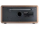 Радіоприймач колонка Sharp DR450BR Brown DAB+, FM RDS, Bluetooth, мережа - зображення 4