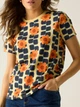 Футболка хлопковая женская Regatta Orla Kiely Tee Shirt RWT266-Z24 38 Разноцветная (5063516338321) - изображение 6