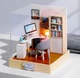 Конструктор 3D Румбокс Corner of Happiness (Мила кімната) з LED-підсвіткою та пилозахисним ковпаком - изображение 1