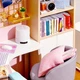 Конструктор 3D Румбокс Corner of Happiness (Мила кімната) з LED-підсвіткою та пилозахисним ковпаком - изображение 4