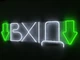 Неоновая вывеска Вход стрелочки 1000x280 Комбинированный - изображение 2