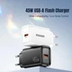 Зарядное устройство ESSAGER Flash 45W USB-A QC Black (ECT45W-RPB01-Z) - изображение 3