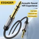 Кабель ESSAGER Jack Cable 3.5mm to 6.5mm Audio Adapter 1.2m Grey (EYPMM-XL0G-P) - изображение 3