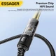 Кабель ESSAGER Jack Cable 3.5mm to 6.5mm Audio Adapter 1.2m Grey (EYPMM-XL0G-P) - изображение 4