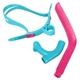 Трубка фронтальная дыхательная для плавания PRO SNORKEL junior цвет розовый M077702 - изображение 12