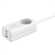 Мережевий фільтр Proove Power Strip PD-02 65W (2 Type-C + 1USB) white - зображення 5