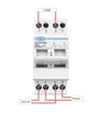 TOMZN 2P 40A MTS — ручний перемикач введення резерву (Manual Transfer Switch) з механічним блокуванням, двополюсний, 40А - зображення 7