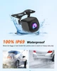 Камера заднього виду UKC Mini HD бездротова Wi Fi 720P ширококутна 150 градусів з парковочною розміткою для автомобіля цифрова відеосистема для зручного паркування та безпечного маневрування в нічний час доби з передачею сигналу на смартфон - зображення 5