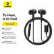 Навушники Type-C з мікрофоном провідні Baseus Enock In-Ear Noise Isolation (Type-C, DAC, 1.1 m). Black - зображення 5