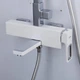 Душевая система GAPPO G2417-8, излив - переключатель на лейку, белый/хром - изображение 4