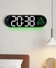 Годинник Deepfox DS-5509 LED цифровий електронний настінний/настільний Будильник Дата Температура 43х12см білий - зображення 15