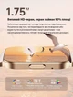 Ультра тонкие женские смарт часы Lemfo KM86 Silver + силиконовый ремешок с возможностью совершать звонки - изображение 9