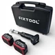 Угловая аккумуляторная шлифмашина (гравер) Fixtool Pomogator BLACKOUT с 2 АКБ 4A 18V (FIX200WBATMK) - изображение 2
