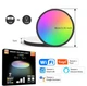 Люстра LED стельова RGB Wi-Fi смарт світильник з керуванням через додаток Smart Life Tuya зміна кольору та яскравості світла - зображення 2