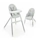 Стільчик для годування Dinnly Kinderkraft KHDINN00LGR0000 Grey - зображення 7
