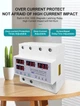 Перемикач фаз із захистом за струмом і напругою Tomzn TOVPD3-63VAYA 3P+N DIN 63A 230V 50Hz White (44319) - зображення 7