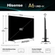 LED телевізор Hisense 85 дюймів чорний UHD 4K VA (684027) - зображення 2
