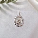 Серебряная ладанка икона Богородица серебро 925 пробы Родированное 3738р 2.50г - изображение 5