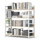 Книжковий стелаж Loft 80×30×112 см на 4 полиці G633AΩ White Oak - зображення 1