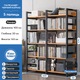 Книжковий стелаж Loft 100×30×143 см на 5 полиць G633AΩ Rosewood 100 - зображення 2