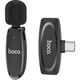Микрофонная радиосистема Hoco L15 Crystal USB-C Black (789037) [158597] - изображение 1
