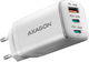 Мережевий зарядний пристрій Axagon ACU-DPQ65 65W White (ACU-DPQ65W) - зображення 1