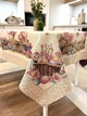 Скатертина Великодня 140х180 см гобелен Easter basket - зображення 2