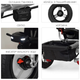 Триколісний велосипед Turbo Trike (M 3115HA-19L) USB/BT, світло, сірий льон - изображение 3