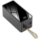 УМБ Павербанк Power bank SPO 4 роз'єми 80000 mAh з ліхтариком Чорна - зображення 3