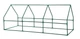 Парник складання Neo Tools 240x90x90см, ПЕ плівка 135г, зелений - зображення 4