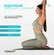 Мини-коврик для йоги EasyFit Yoga Pad 60x40 см каучуковый нескользящий 3,5 мм черный - изображение 6