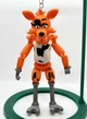 Брелок Foxy пʼять ночей у Фредді (five nights at freddy's) надрукувано на 3д принтері - зображення 1
