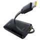 Зовнішній акумулятор Baseus Bipow 2 Digital Display Power Bank With Built-in USB-C Cable 10000mah 20W Cluster Black (P10077101113-00) - зображення 3