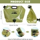 Складная производная сумка канистра на 8 литров Water Bag 4062 42х31 см пакет для воды с ручкой и краном для кемпинга - изображение 2