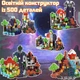 Магнітний конструктор Minecraft Magnetic World Фортеця 500 деталей - изображение 3