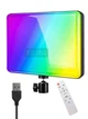 Прямоугольная LED лампа RGB видеосвет 23х16см профессиональный фотосветильник с пультом, светодиодный свет от USB - изображение 9