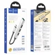 Хаб USB Hoco HB26 4 in 1 adapter(Type-C to USB3.0+USB2.0*3) Срібло - зображення 2