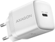 Мережевий зарядний пристрій Axagon ACU-PQ67 67W White (ACU-PD30W) - зображення 1