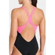 Купальник жіночий суцільний Arena Dreamhline Swimsuit V Back (UV 50+) 38 Чорно-рожевий (008328-500-38) - зображення 7