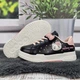 Кроссовки детские для девочки Ok Shoes черные с розовым эко-кожа демисезонные 35р (20,5 см) 7173 - изображение 4