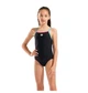 Купальник закрытый для девочек Arena Swimsuit Solid Light Drop Back 116 см Черный (005919-589-116) - изображение 1