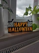 Світильник-нічник happy halloween з кажанами та павутинням. Aivory - изображение 2