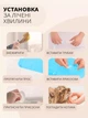 Лежанка для кота оконная VMHouse лежачок гамак для кошки спальное место на присосках голубой (0014-0003) - изображение 12